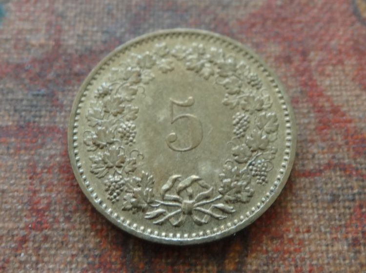 Tutti le monete: 5 Rp. 1983 – Usato da Romanel-sur-Lausanne venduto da Swift13 1