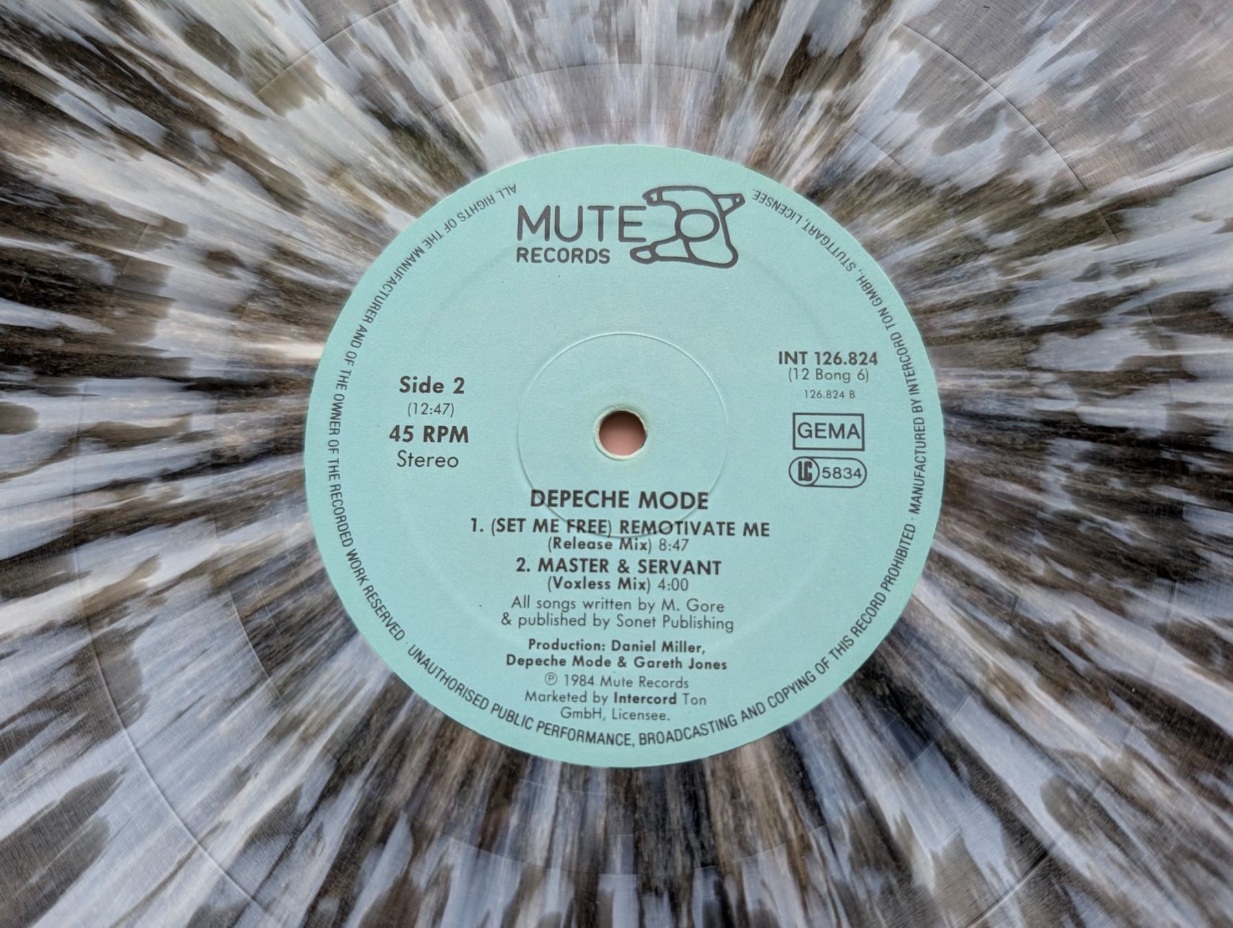 Dischi in vinile: Depeche Mode – Master And Servant  D 84   Grey Marbled – Usato da Ebikon venduto da kisuM 7