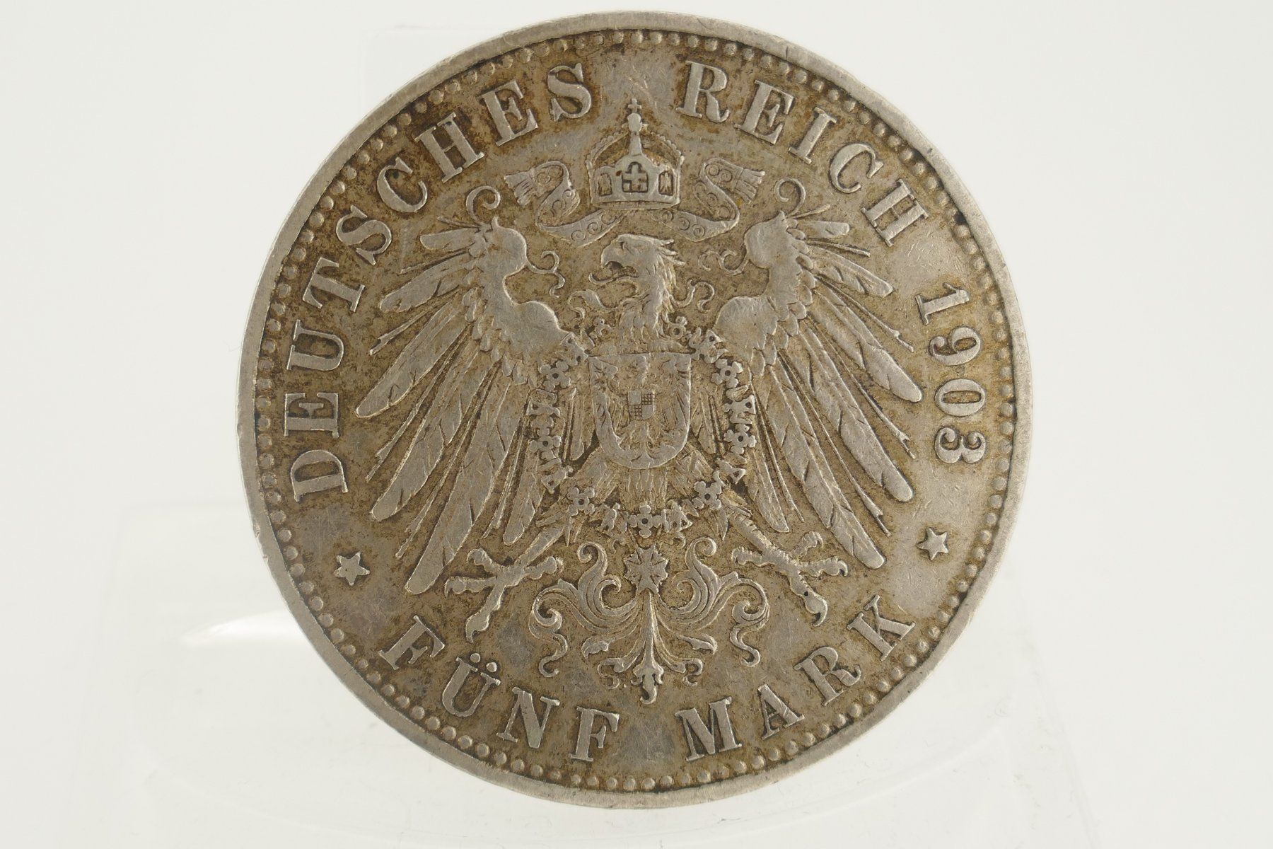 Tutti le monete: 5 Mark Preußen 1903 A Wilhelm II – Usato da Schaffhausen venduto da swisswatches-andmore 1