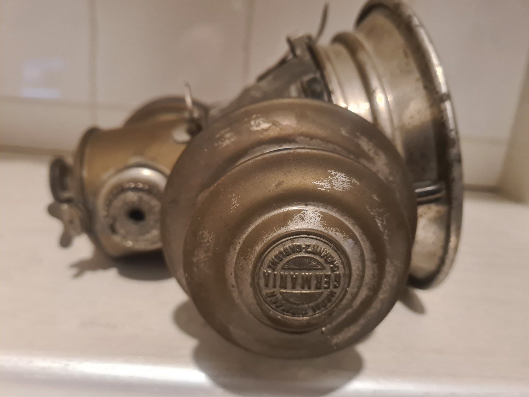 Fari: PHARE  MOTO  PRE-WAR  GERMANIA  RARE  OLDTIMER  VINTAGE – Usato da Bellevue venduto da BURGOLMANIA 7