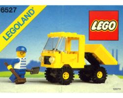 Lego 6527 Kipper / Tipper Truck (1989) RARITÄT!