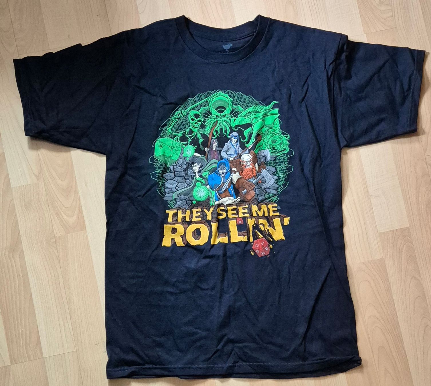 T-shirt: Batman-D&D-Rorschach-Shirt 4 Stk. M Neu – Nuovo e nell'imballaggio originale da Rheinfelden venduto da Pit666 3