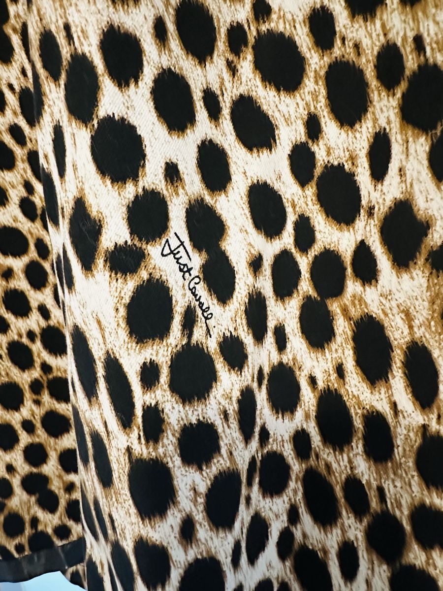 Roberto Cavalli Cappotti: Just Cavalli Leopard Print trench Coat - Size 42 IT – Usato da Vevey venduto da ledidream 7