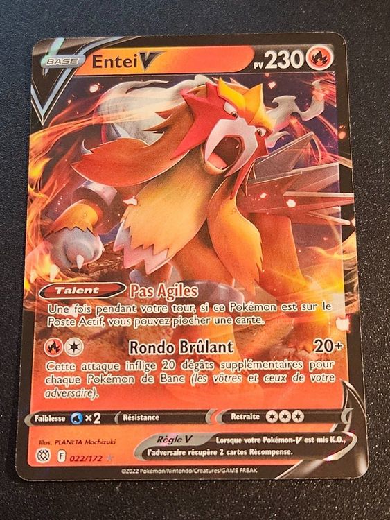 Entei V (BRS 022) - Stars Étincelantes - SWSH - FR | Kaufen auf Ricardo