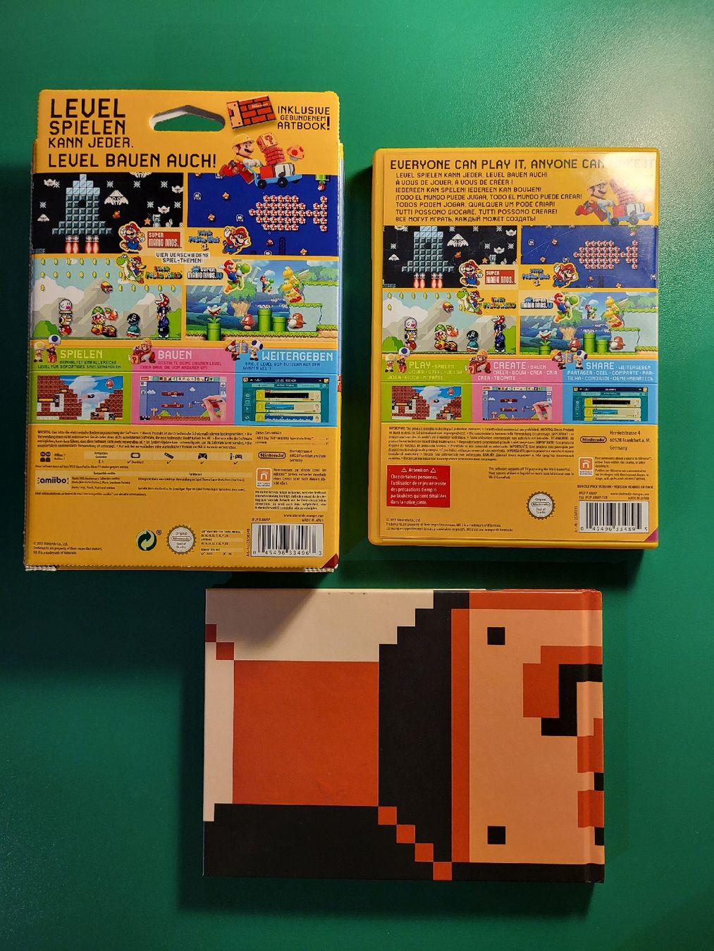 Nintendo Giochi: Super Mario Maker Wii U mit Artbook – Usato da Grindelwald venduto da lego9 1