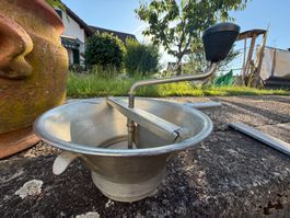 Passiermühle / Passuit Aluminium mit Griff guter Zustand