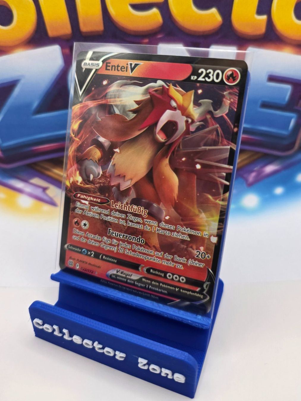 Pokémon Carte collezionabili: Entei V / Strahlende Sterne / Pokemon – Nuovo (secondo la descrizione) da Böckten venduto da Collector-Zone