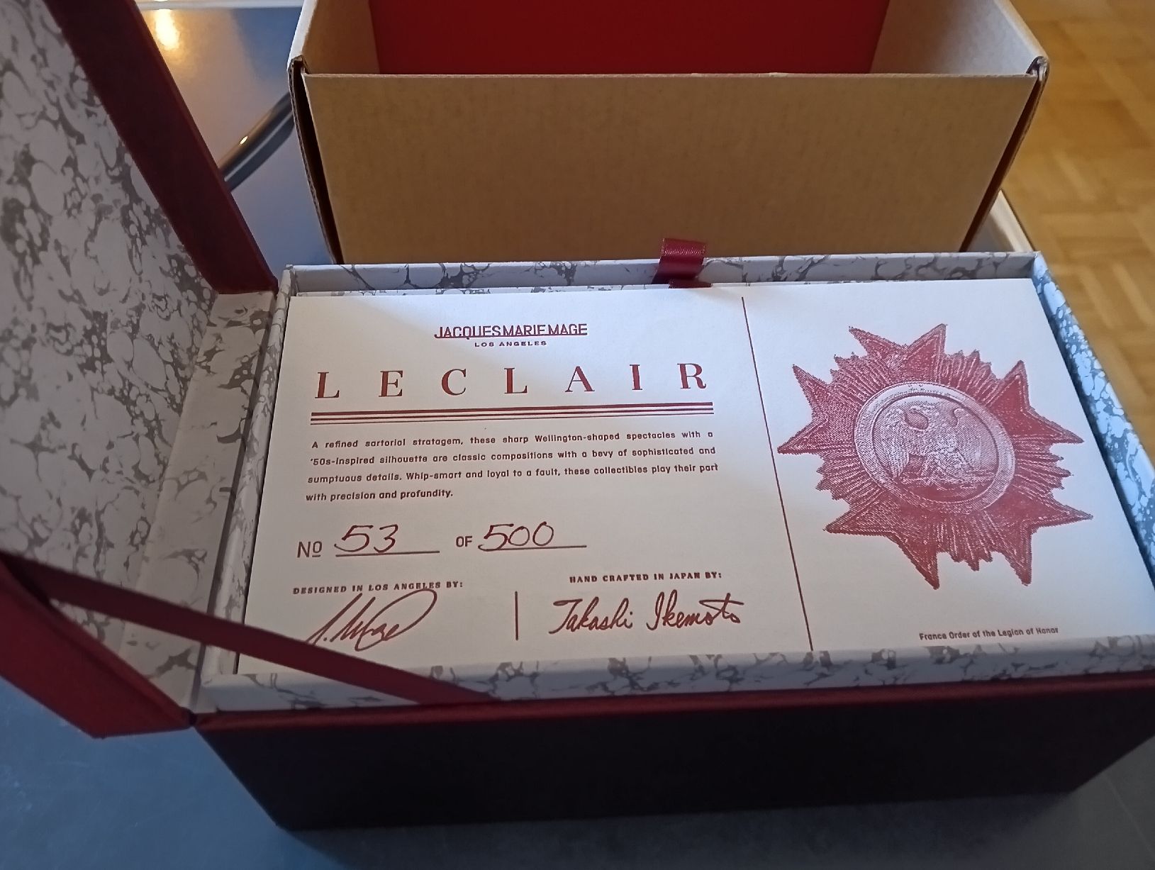 Jacques Marie Mage Occhiali & Lenti: Jacques Marie Mage LECLAIR – Usato da Luzern venduto da philipruth 5