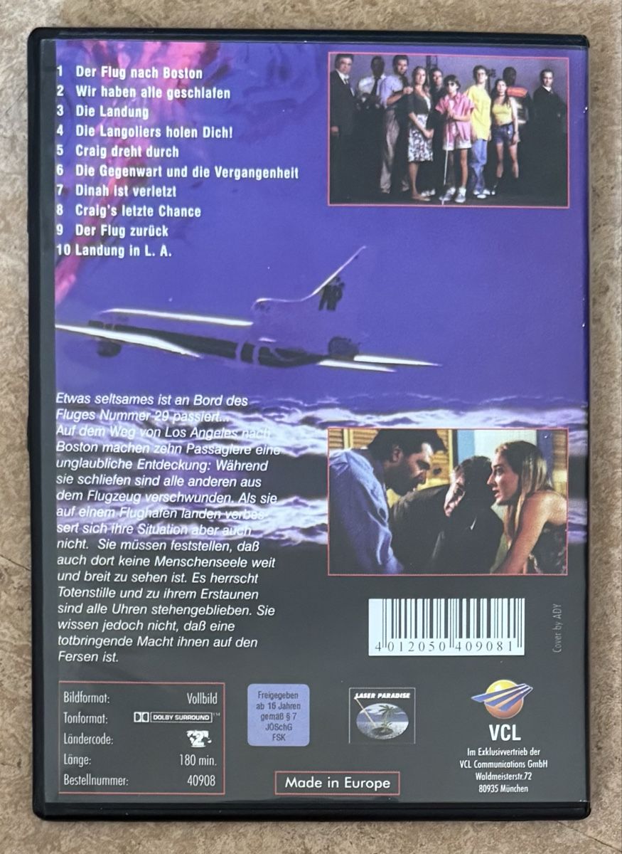 Tutti i DVDs: THE LANGOLIERS – Nuovo (secondo la descrizione) da Dietikon venduto da AndreaSch01 1
