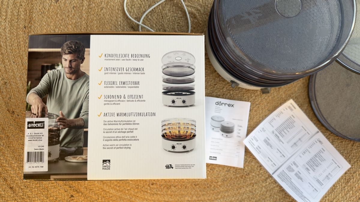 Stöckli Appareils de cuisine: Dörrex Dörrgerät Stöckli mit 6 Dörrgittern neuwertig – Neuf (Voir description) à Thunstetten par Specht71 9