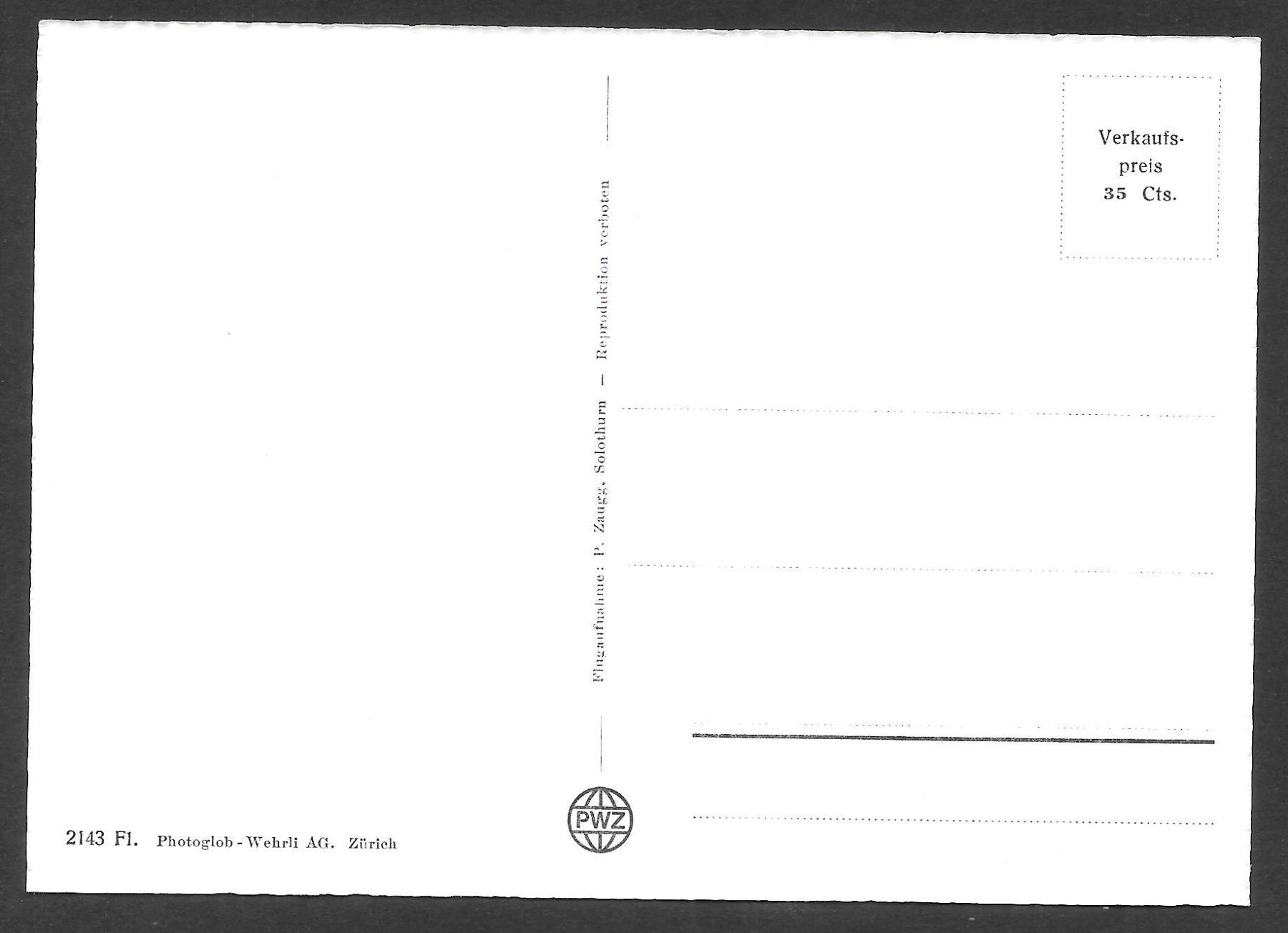 Cartoline postali: Thalwil Teilansicht mit See – Usato da Olten venduto da clotaldi 1