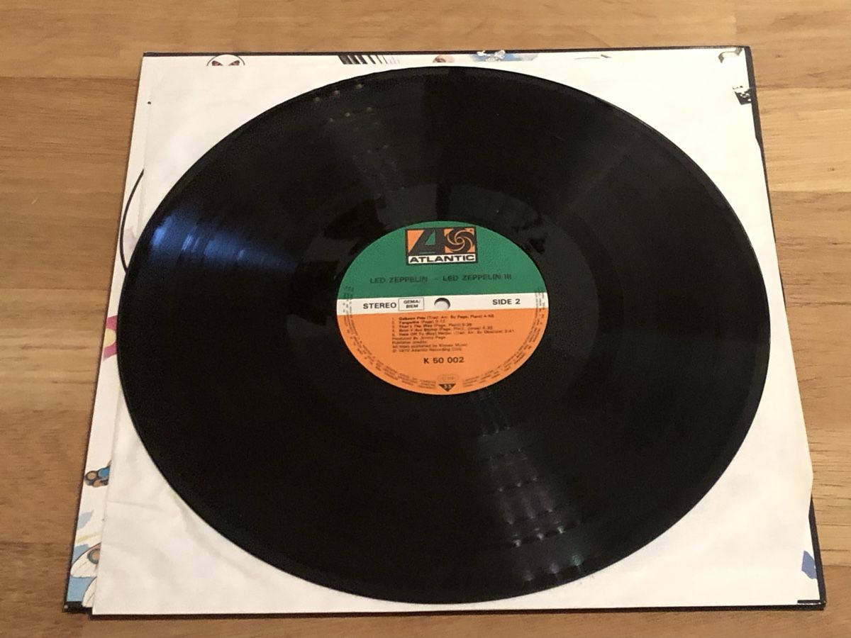 Vinyles: Led Zeppelin. 1970.  III – D'occasion à Faulensee par Mizuno06 4