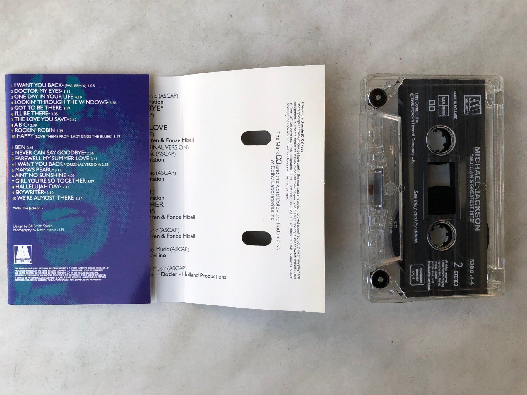 Musicassette: Michael Jackson Kassette -Motown Greatest Hits – Usato da Gossau ZH venduto da Musicman1 2