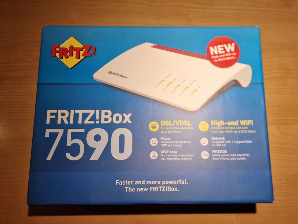 AVM Fritz!Box 7590 Router CH/A Edition Kaufen auf Ricardo