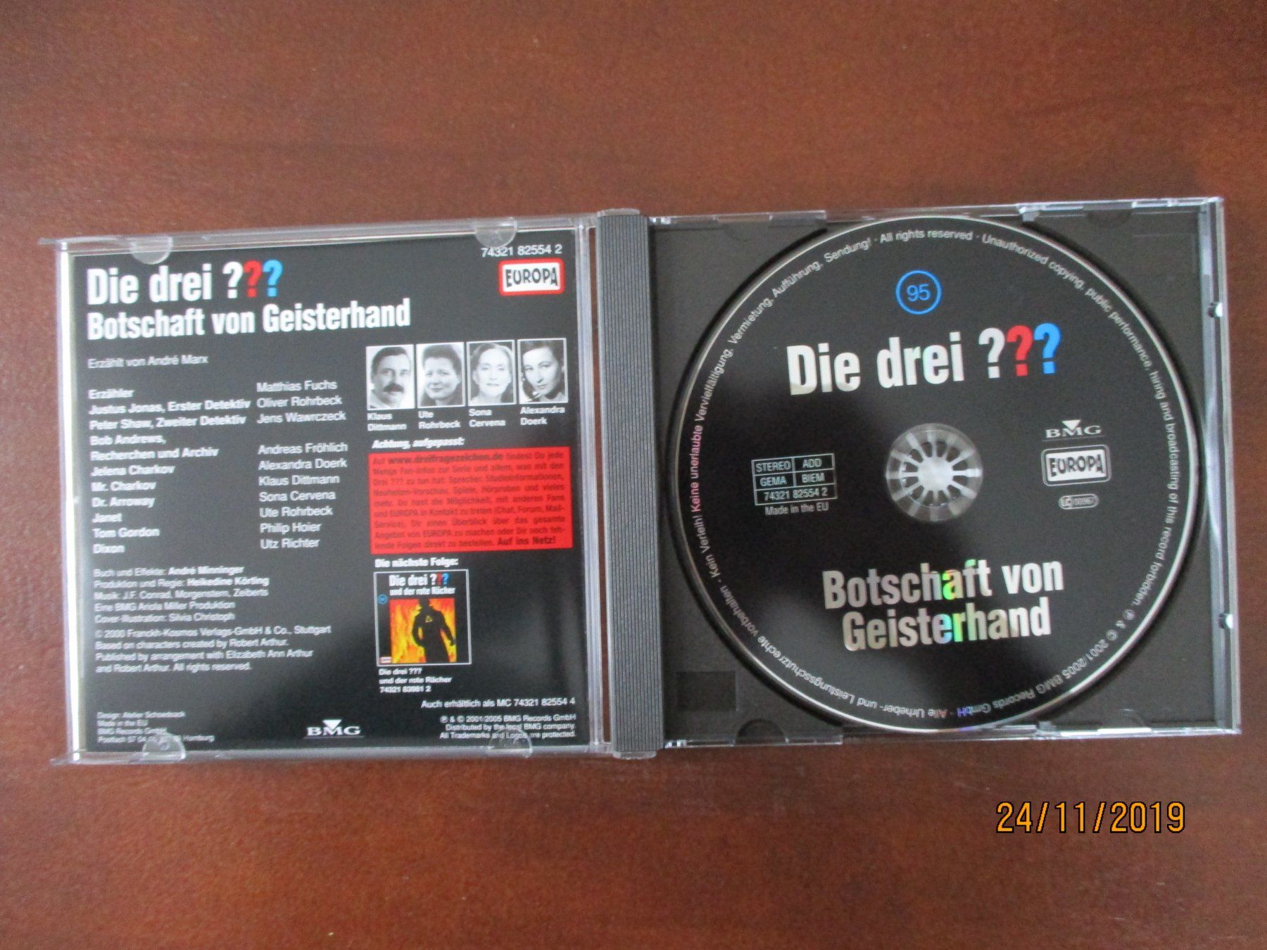 Hörbücher: Die drei Fragezeichen Folge 95 – Gebraucht aus Liestal von Disc-Point 1