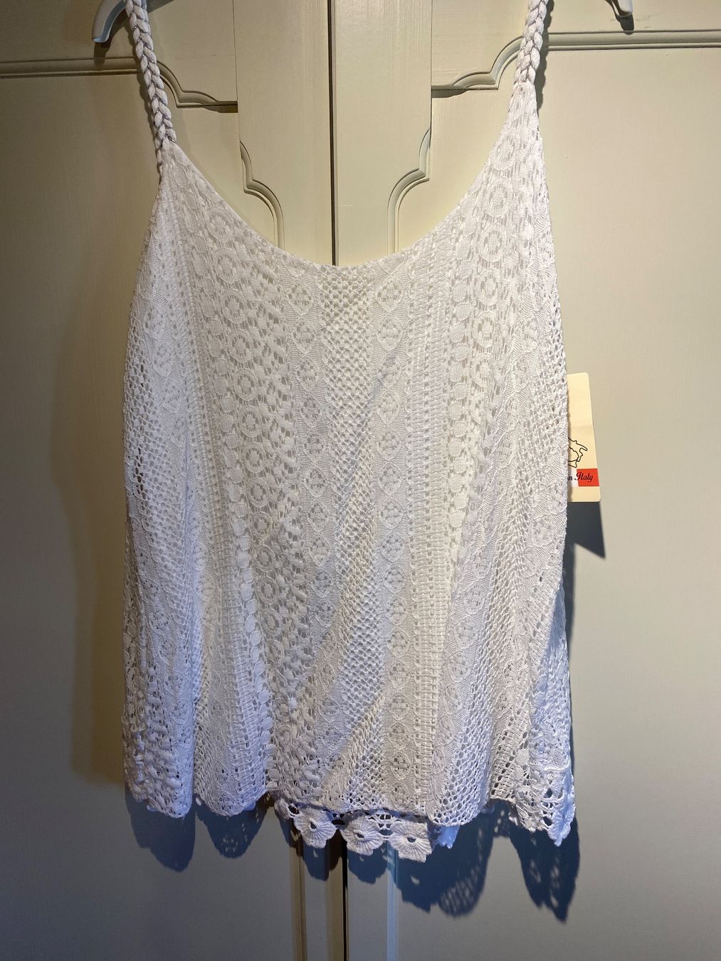 Tops: SPITZEN TRÄGER TOP VINTAGE-WEISS – Neu und originalverpackt aus Meienried von ManuelaBoutique 6