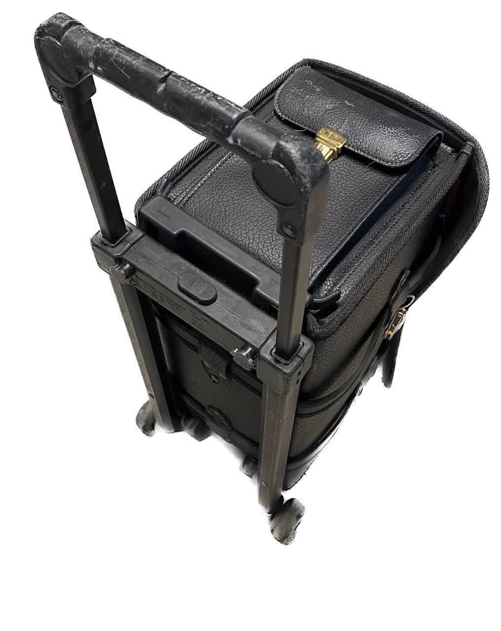 Reisekoffer: Werkzeugkoffer Leder mit Rollen,  Handgriff - Pilotenkoffer – Gebraucht aus Ried-Brig von Challi 3