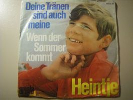 Vinyl-Single Heintje - Deine Tränen sind auch meine