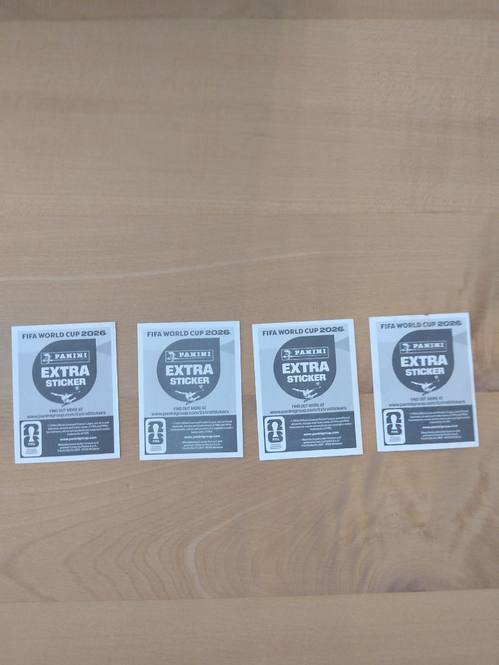 Panini Sammelbilder & Trading cards: Panini FIFA World Cup 2026 Extra Sticker 4 Stück – Neu (gemäss Beschreibung) aus Aesch BL von TanjaRuder 1