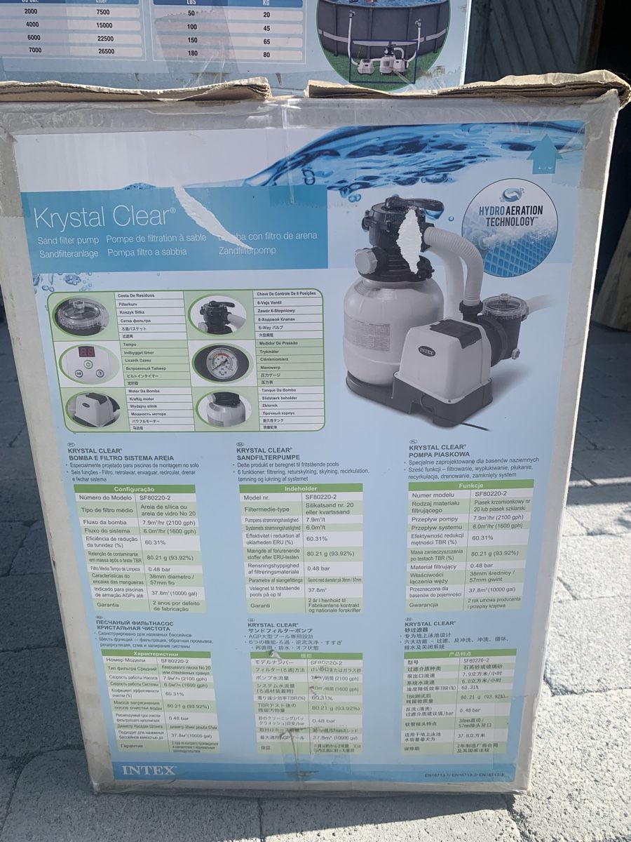 Intex Schwimmbad-Zubehör: Sandfilter Pumpe – Gebraucht aus Erlinsbach SO von ch_holliger 2