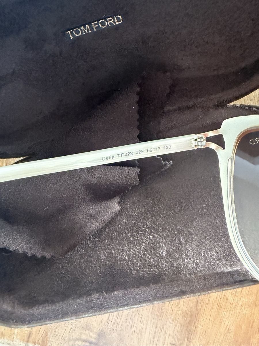 Tom Ford Occhiali & Lenti: Tom Ford Celia Gr.59 Sonnenbrille Creme – Usato da Meggen venduto da Contenance7 4