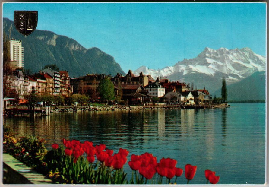 Cartes postales: Montreux - Quais – D'occasion à Binningen par Mountainrider