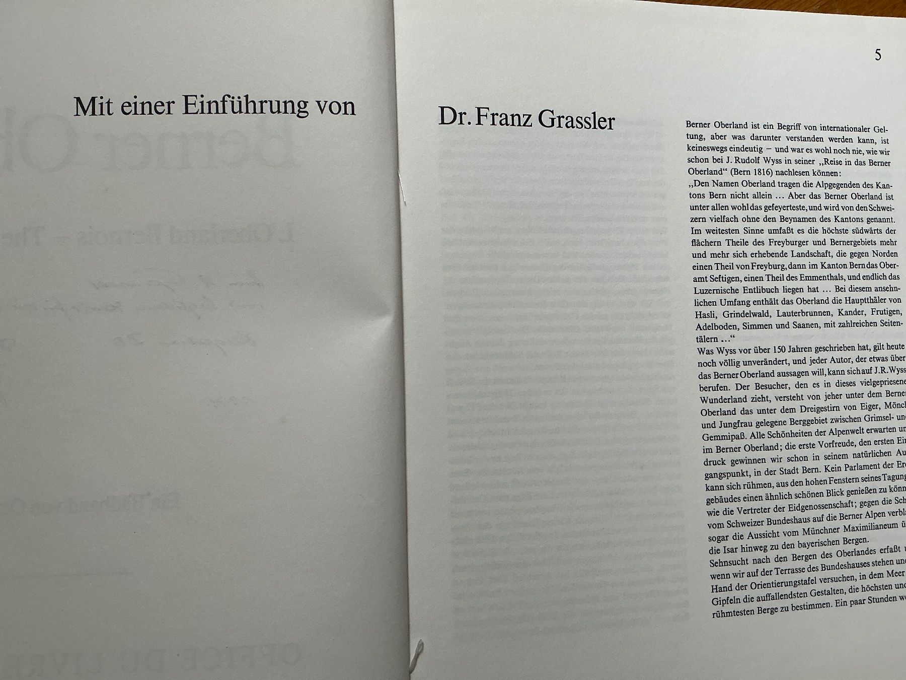Bücher: Berner Oberland, D, F, E, 1970s – Gebraucht aus Maur von 20hcodracir11 2