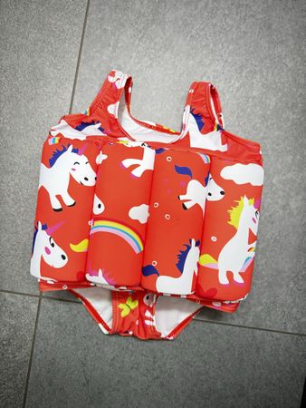 Kids Unicorn Swimsuit Buoyancy Aid Swimwear