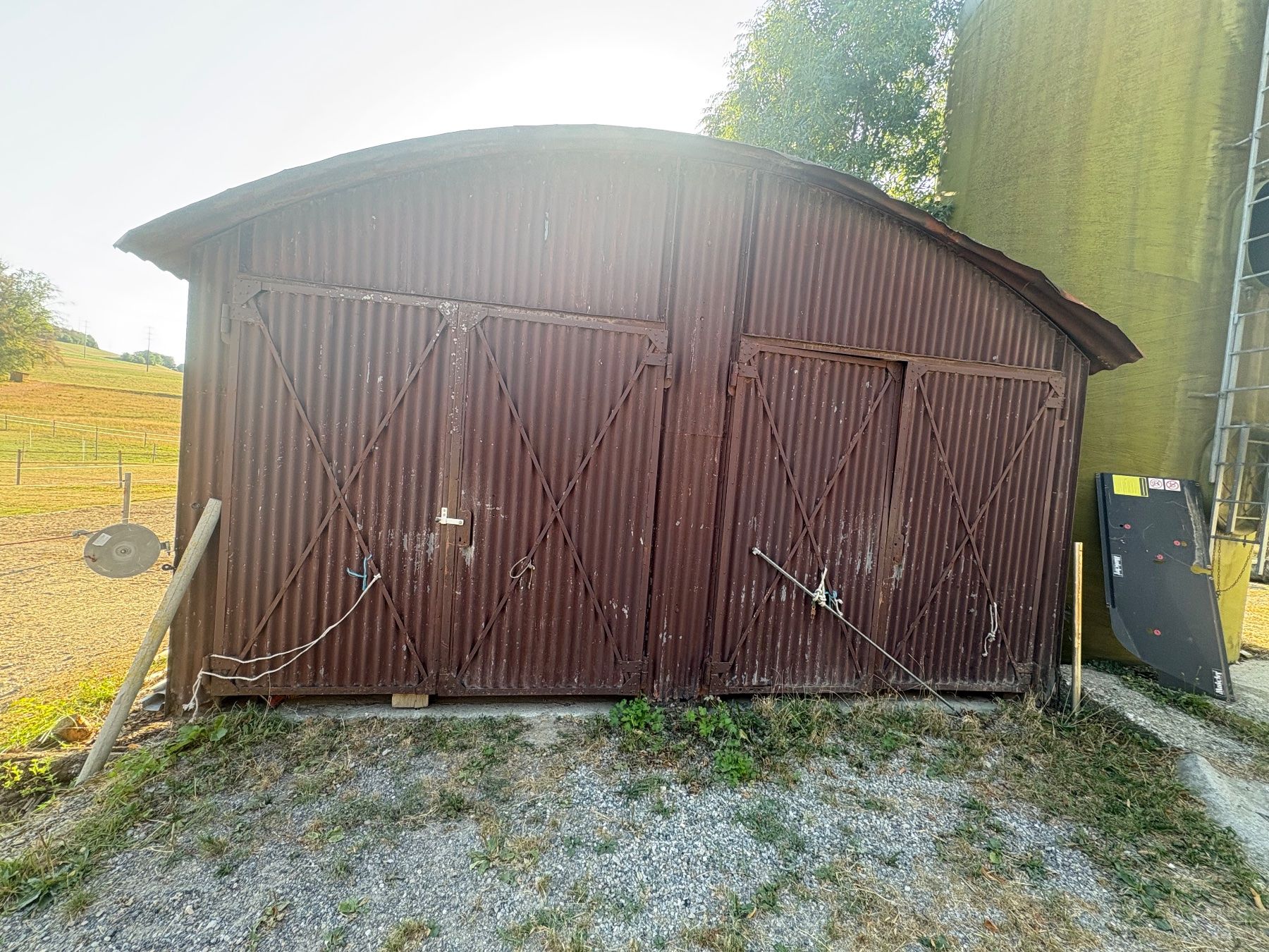 Conteneurs de construction: Blech Baragge / Baracke – D'occasion à Bronschhofen par Eggwil 1