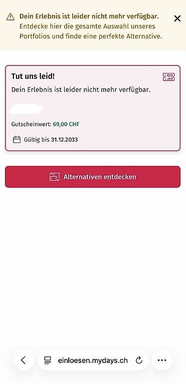 Buoni: MyDays Quality Time Gutschein – Nuovo e nell'imballaggio originale da Zürich venduto da lej_7lbp 2