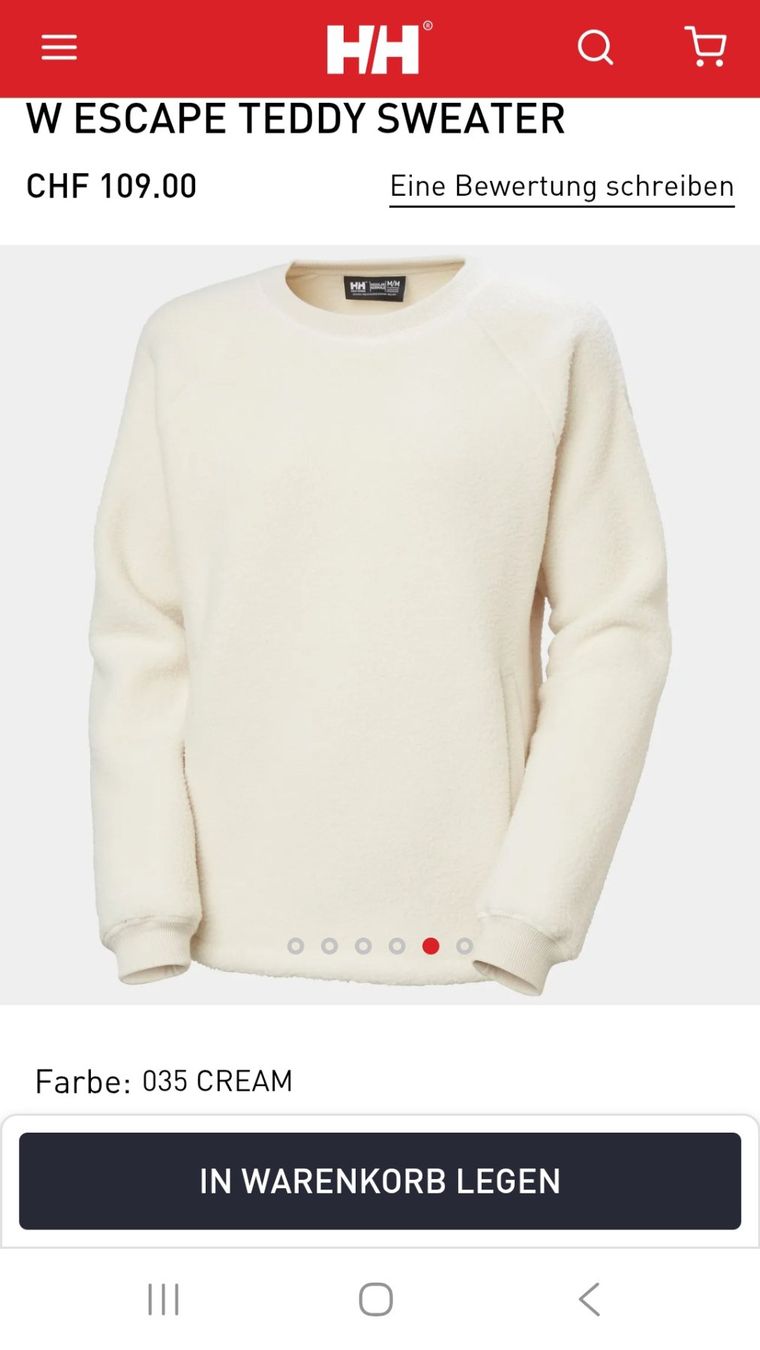 Helly Hansen Maglioni & Felpe: Teddy Sweater – Nuovo e nell'imballaggio originale da Tuggen venduto da Blackyx26 2