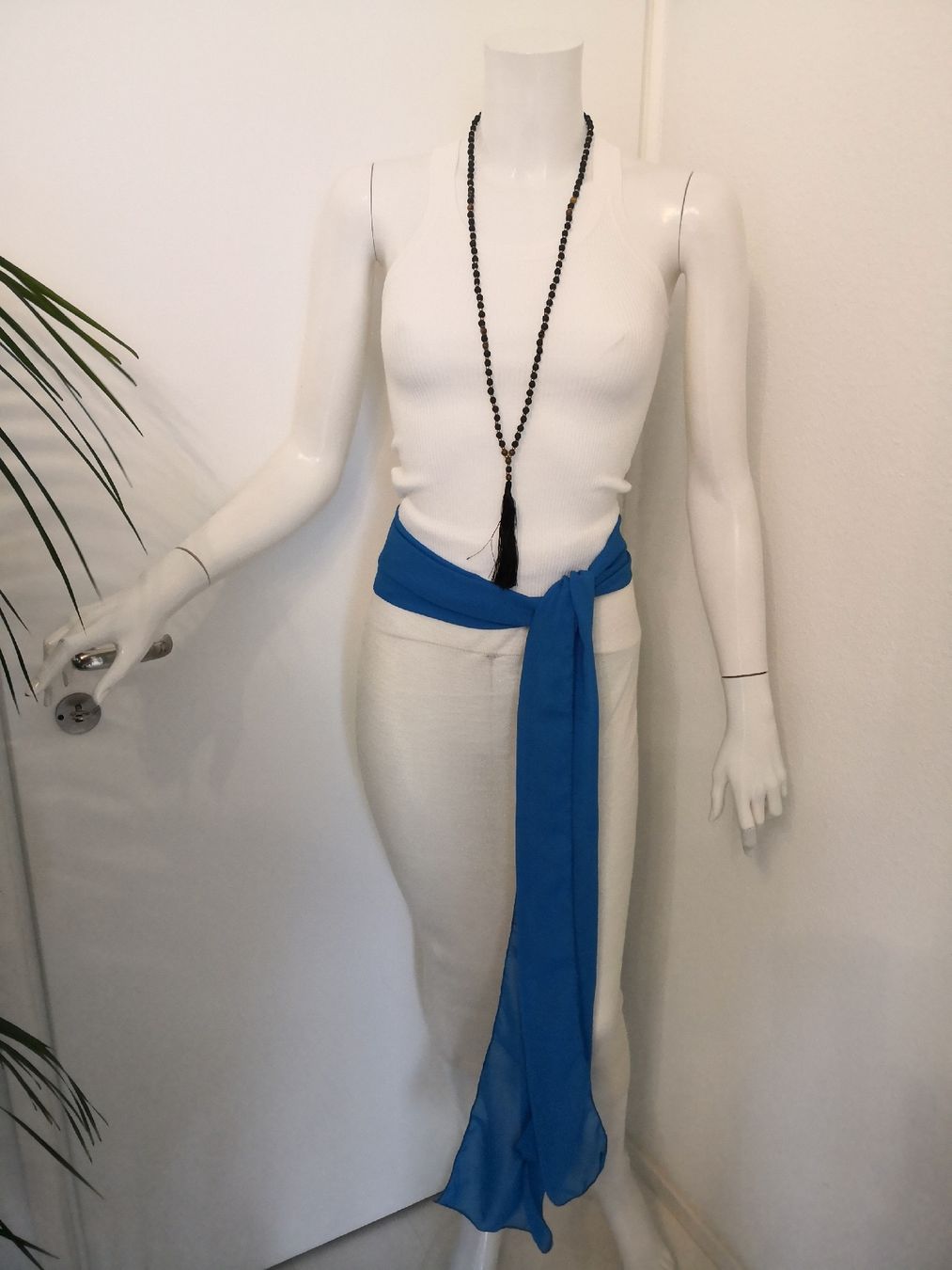 Gürtel: 🤩BOHO-CHIC CHIFFON-GüRTEL BLAU NEU – Neu (gemäss Beschreibung) aus Olten von Naja-Twins-Twins 1