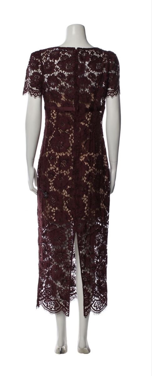 Self-Portrait Vestiti: Self Portrait Kleid bordeaux lace – Usato da Zug venduto da sschnide92 1