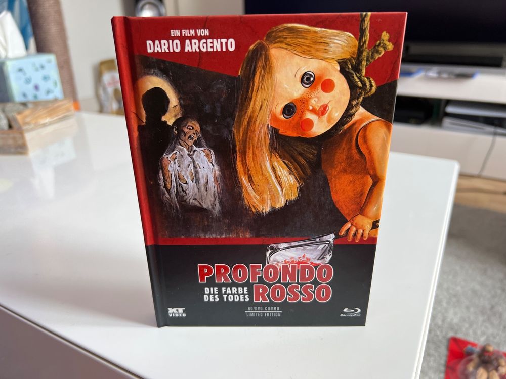 Profondo Rosso Die Farbe Des Todes Mediabook Vergriffen Kaufen auf