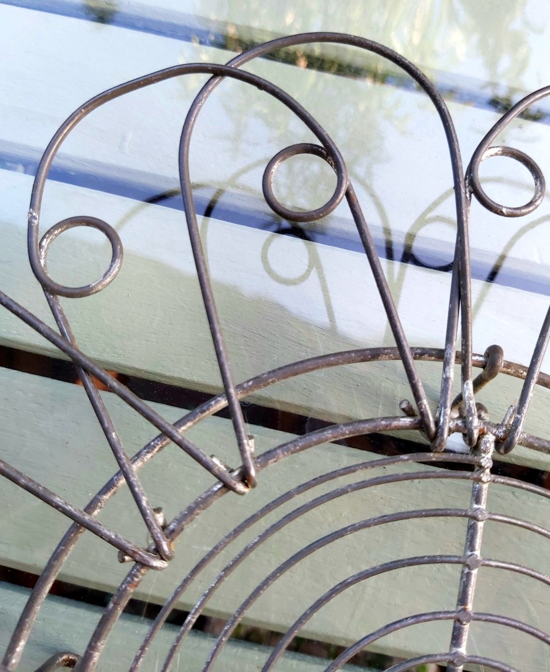 Autres antiquités ou arts: Vintage Drahtkorb, Metallkorb, Untersetzer – D'occasion à Bern par aronari 6