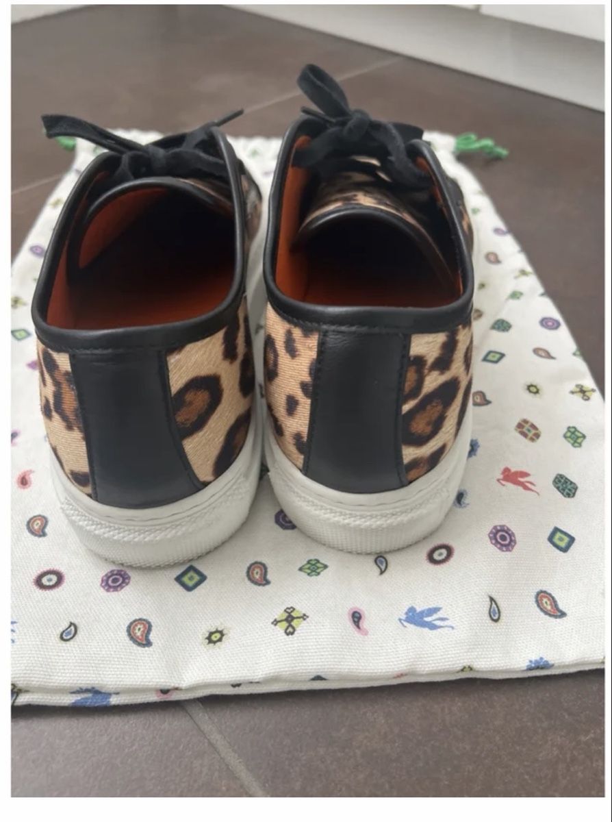 Etro Scarpe da donna: Etro Senkers Schwarz/Leo Gr.40 – Usato da Basel venduto da Cica22 2