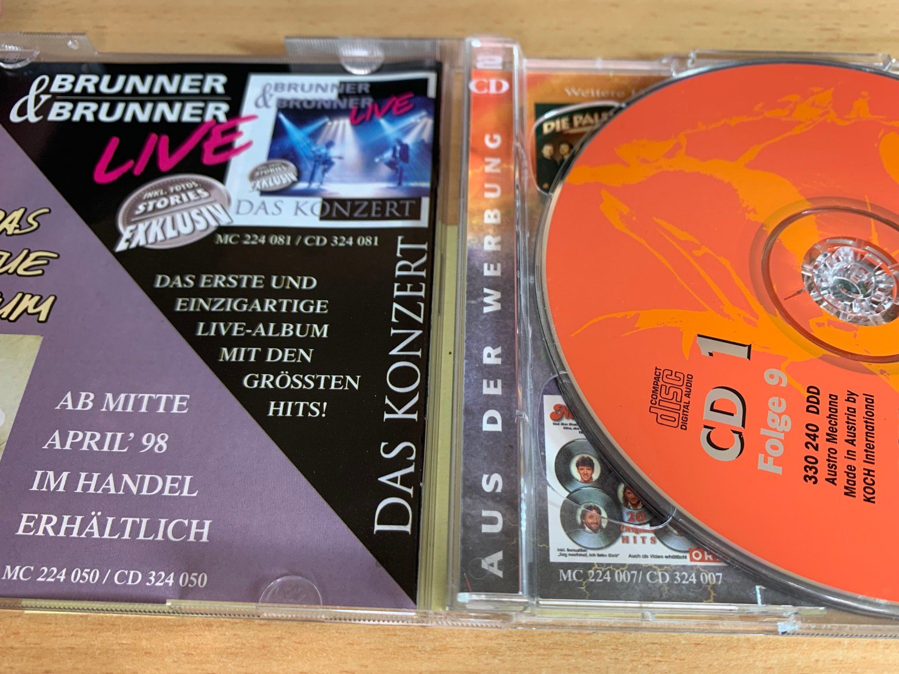 CD: Various – Ein bisschen Zärtlichkeit Folge 9 - 2 CD – Usato da Rikon im Tösstal venduto da Alpenmutz 2