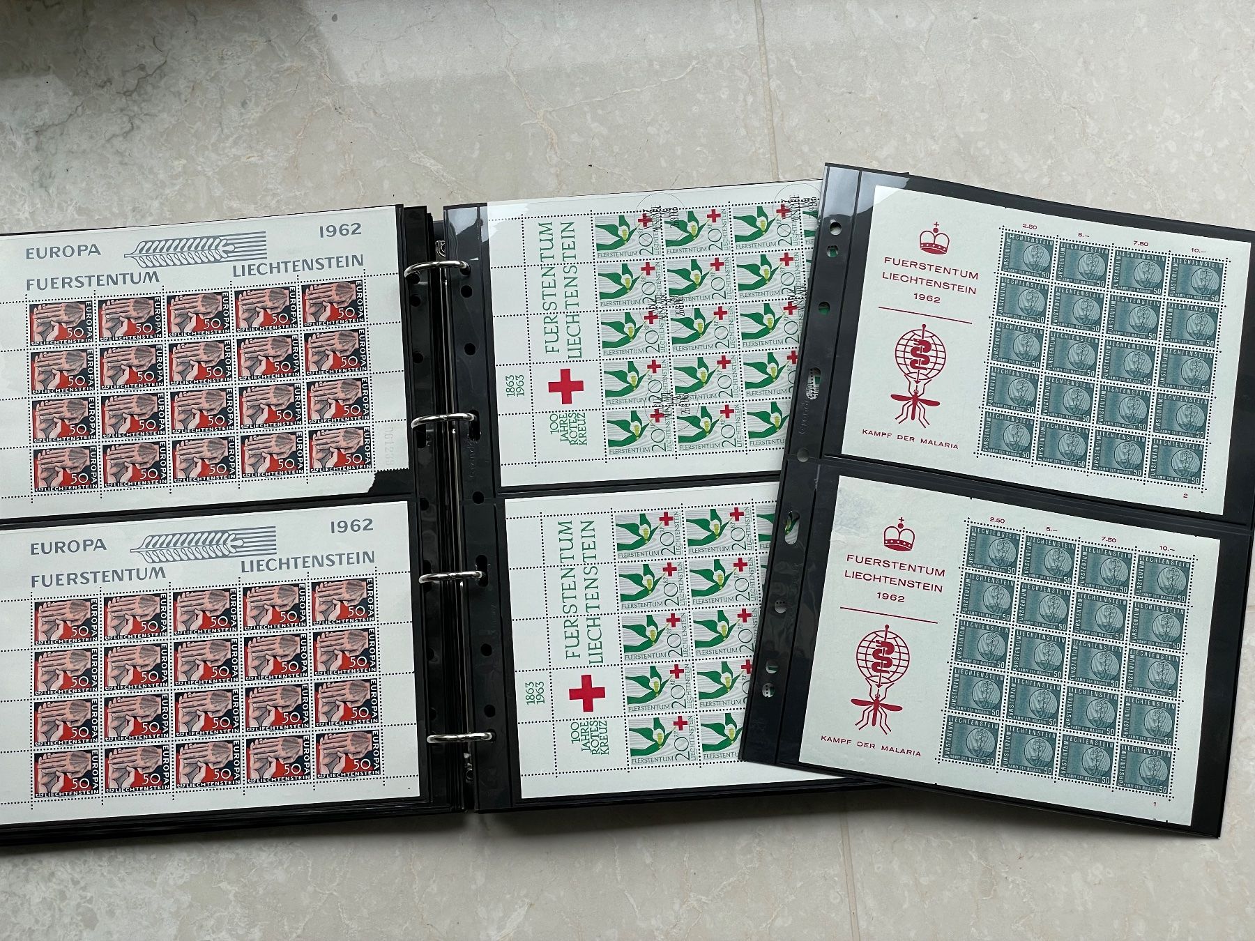 Tutti i francobolli: Briefmarken Liechtenstein – Nuovo (secondo la descrizione) da Dübendorf venduto da akyildiza 6