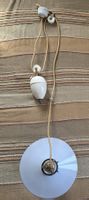Decken Zug-Lampe antik Porzellan Lampe ancienne monte-baisse