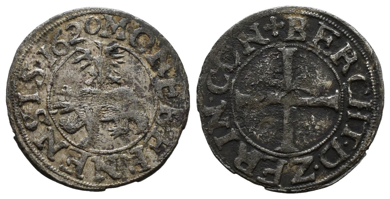 Tutti le monete: Bern Kreuzer 1620 , 2-199h  /7 – Usato da Trimbach venduto da Solothurn1