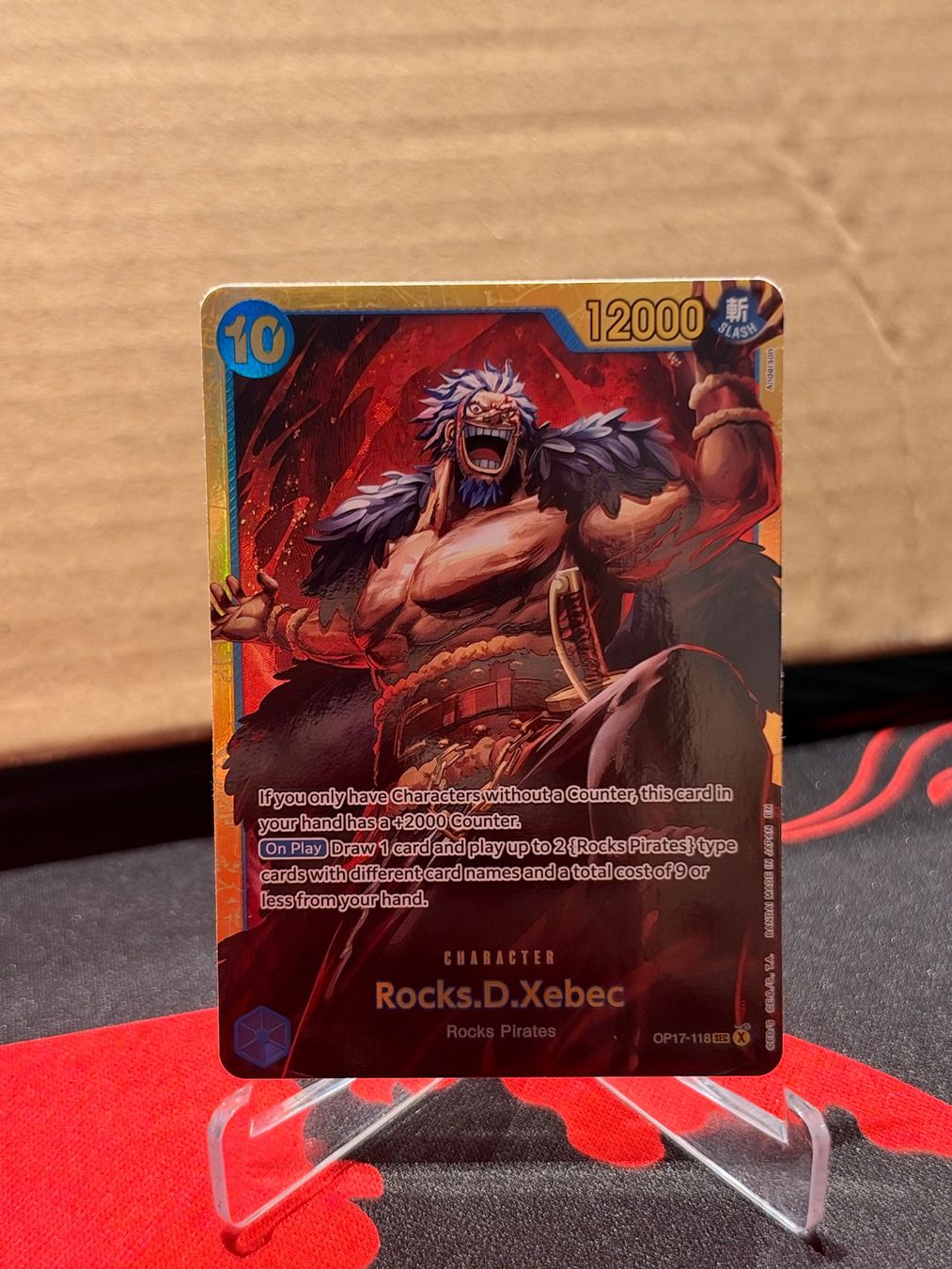 Bandai Sammelbilder & Trading cards: One Piece OP17 Rocks D. Xebec OP17-118 Parallel – Gebraucht aus Männedorf von bir_gt85