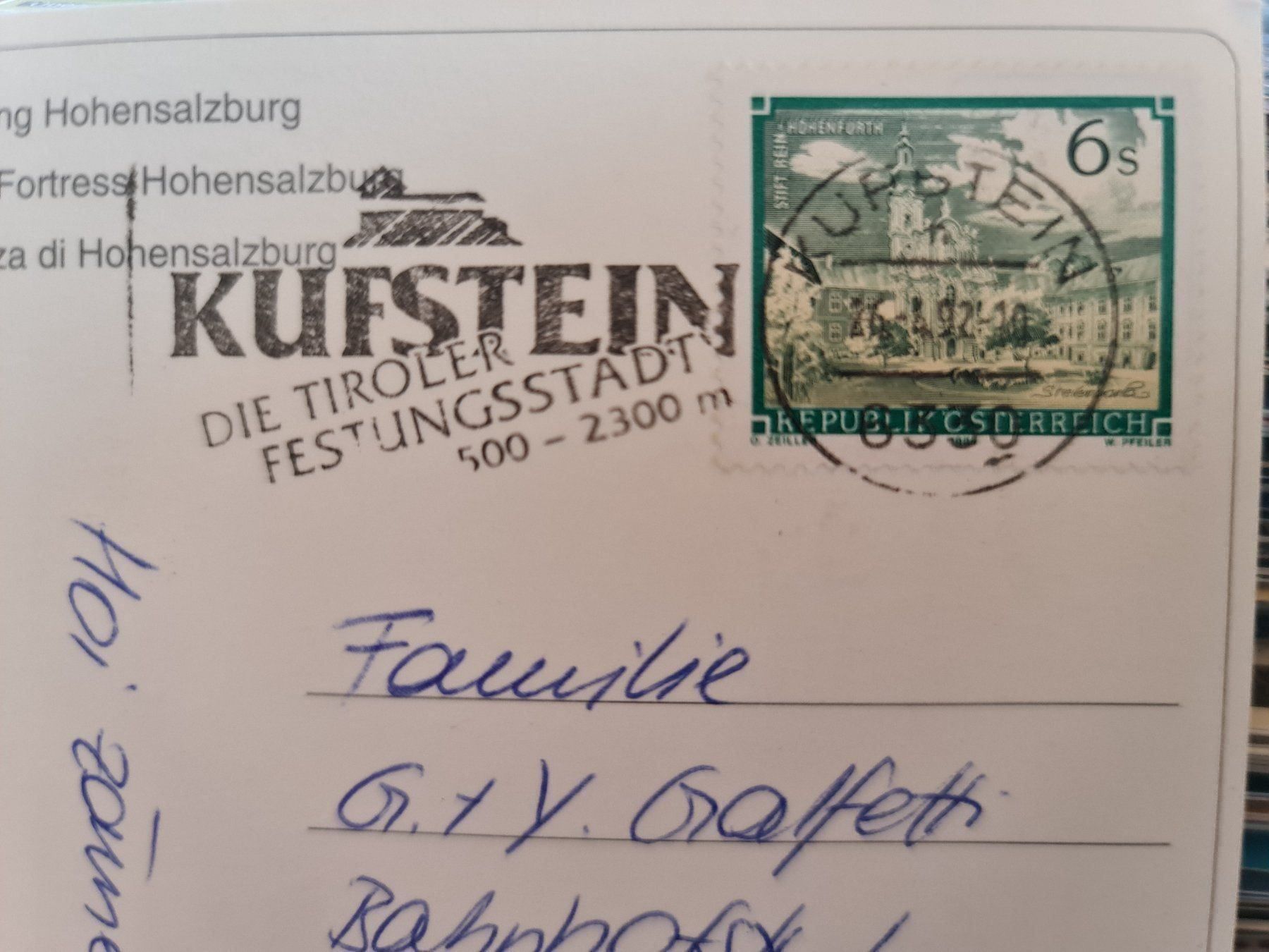 Cartoline postali: Ansichtskarte Salzburg Österreich – Usato da Dintikon venduto da Vexi 1