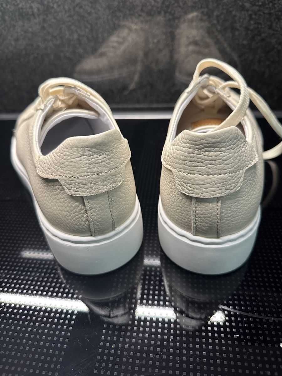Scarpe da uomo: Exton Sneaker Leder beige Grösse 41 Italien – Nuovo (secondo la descrizione) da Stansstad venduto da Dalmatinerhjf 7