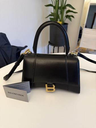 Balenciaga Hourglass Small Black/Gold 2022