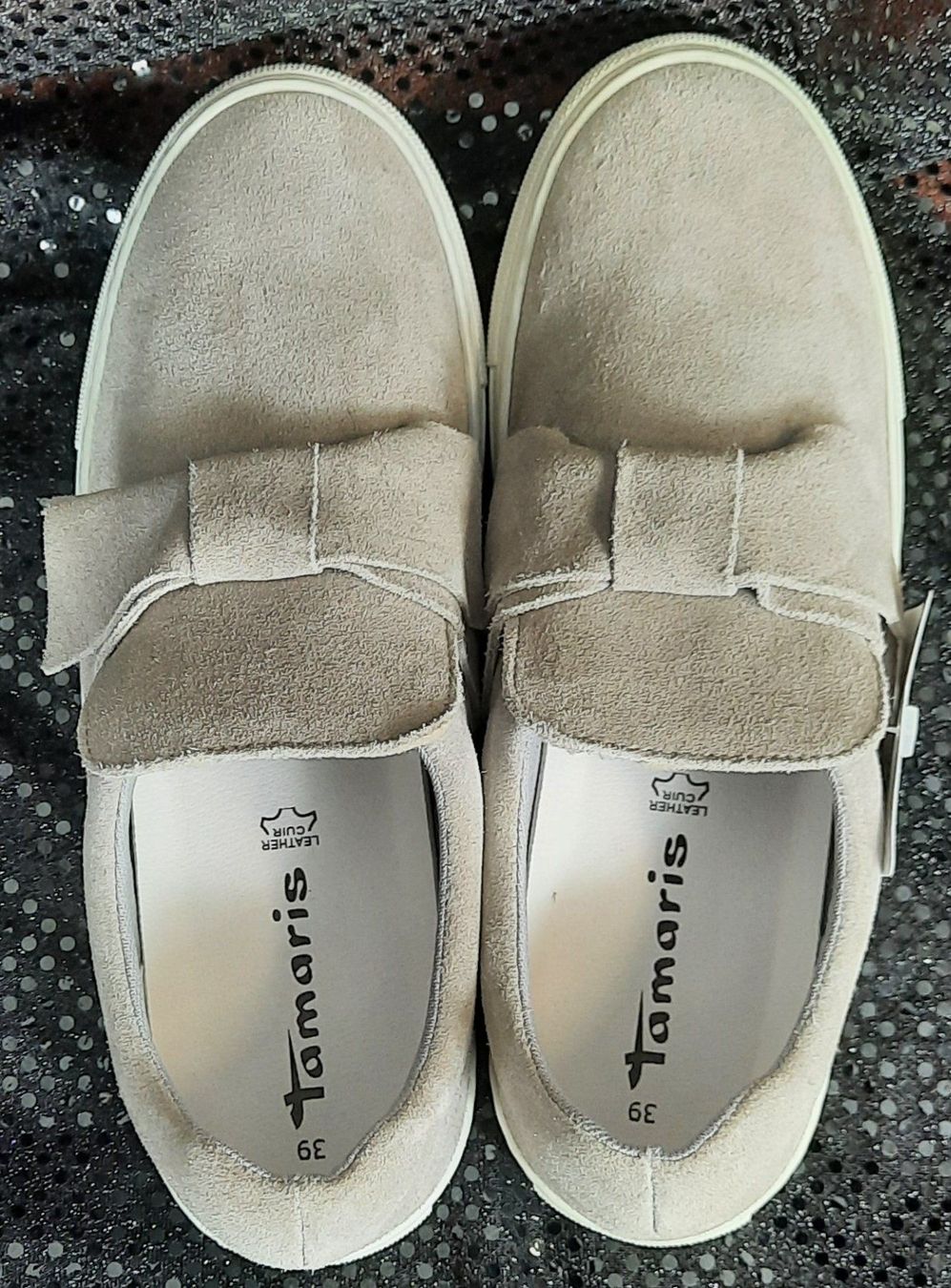 Tamaris Scarpe da donna: TAMARIS Leder Cur Halbschuhe Beige Gr.39 – Nuovo (secondo la descrizione) da Seuzach venduto da VT-Collections2 8
