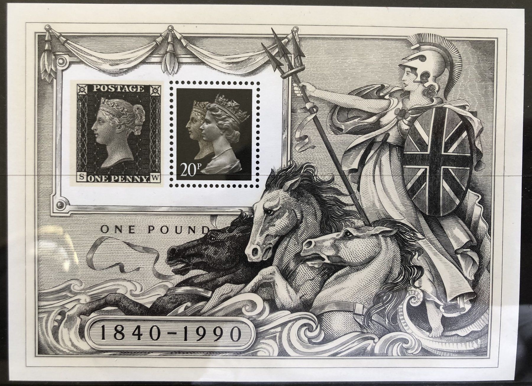 Tutti i francobolli: 4x Briefmarken Blocks - Grossbritannien '90 - postfrisch** – Nuovo (secondo la descrizione) da Schaffhausen venduto da durruti 3