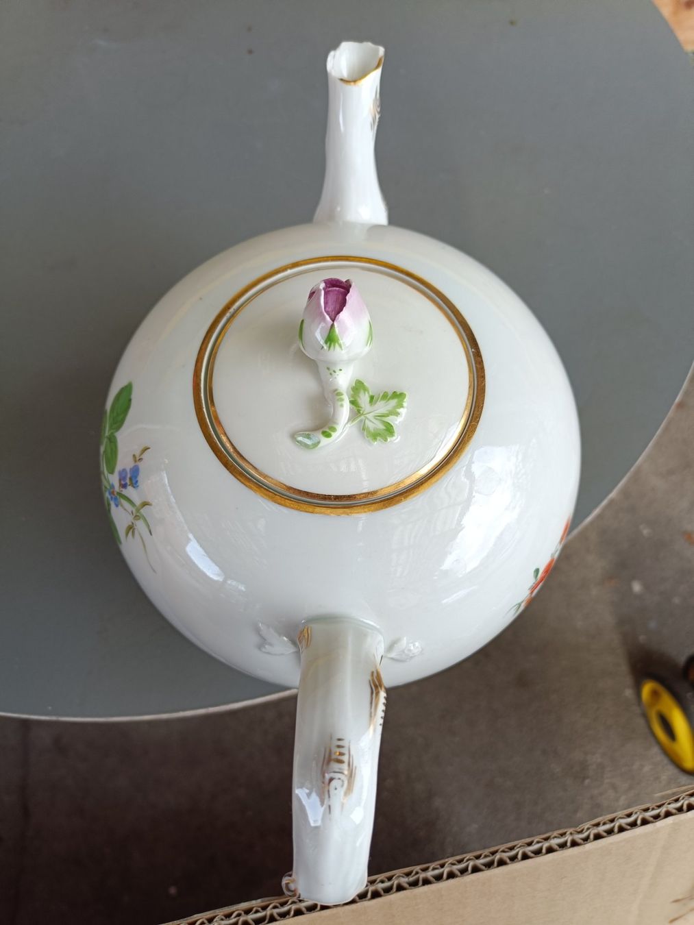 Teiere: Meissen Tee Kanne – Usato da Köniz venduto da Brockenreich 6