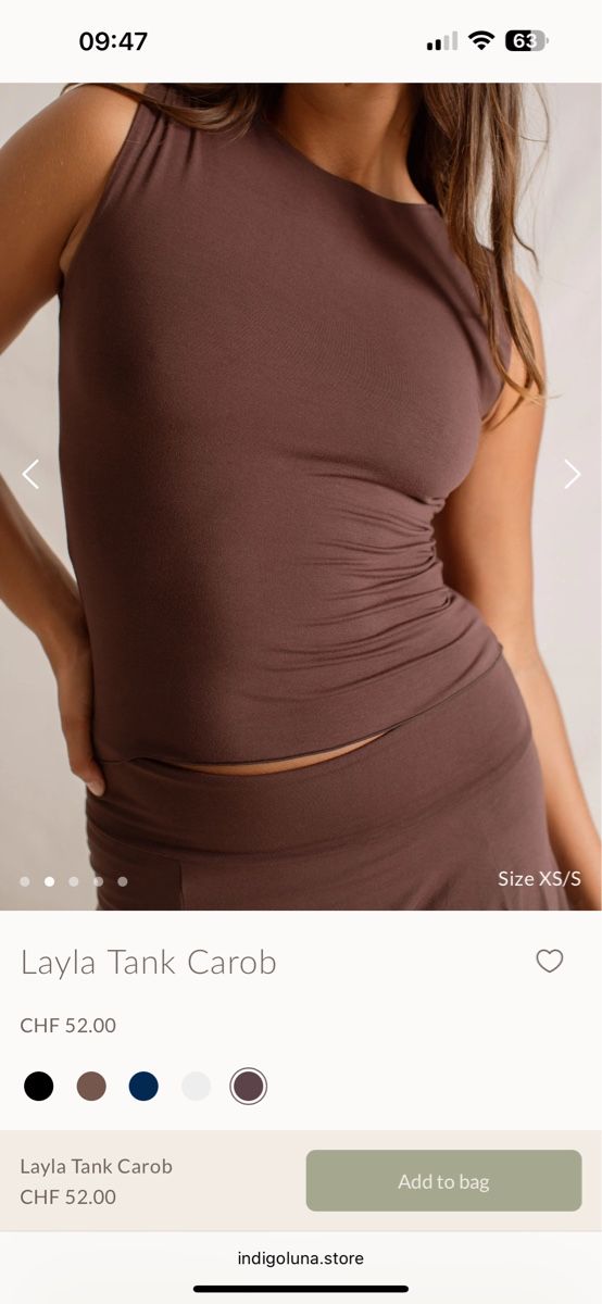 Tops: Indigo Luna Layla top – Neuf (Voir description) à Confignon par mel_9m6w