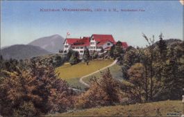 Weissenstein SO // 1921 Kurhaus 1300 m. // Sommer
