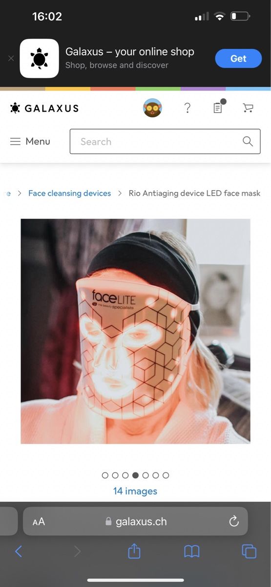 Protezione per viso e udito: Rio LED Gesichts- und Décolletage Masken – Usato da Wolfwil venduto da Vessie 3